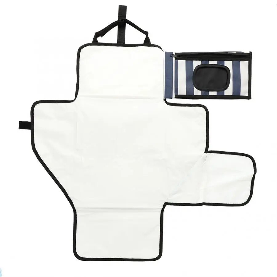 Портативный коврик для переодевания малыша, сумка для подгузников, складная Пеленка, сменная сумка, съемная наклейка, сумка для коляски для путешествий на открытом воздухе
