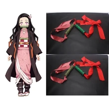 Японское аниме Demon Slayer: Kimetsu no Yaiba Kamado Nezuko Косплей уплотнительная палка косплей ручной работы реквизит