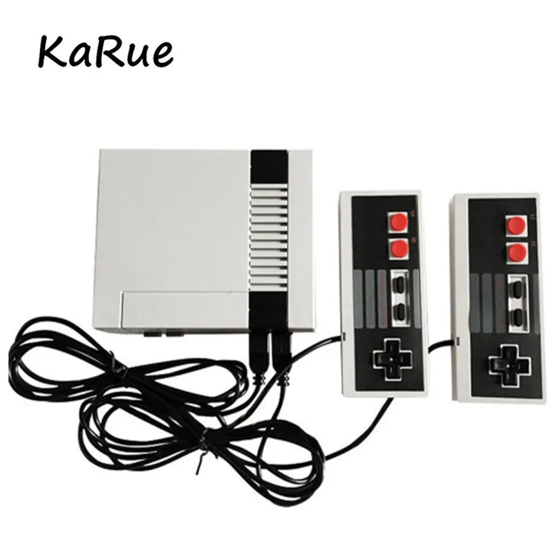 KaRue Mini tv портативная игровая консоль видео GameConsole для Nes игр с 620/600/500 играми Встроенные игры PAL NTSC