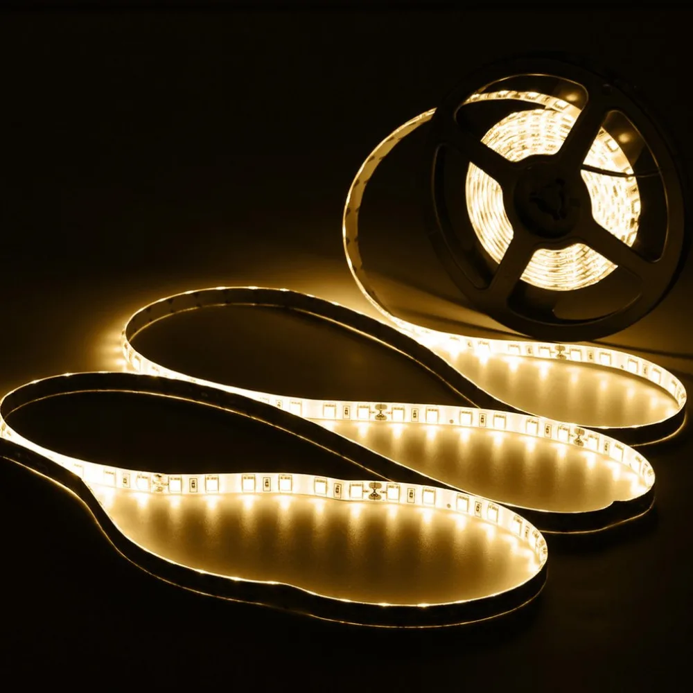 DC 24V 5M Flexible Waterproof LED Strip Lamp LED String Light For