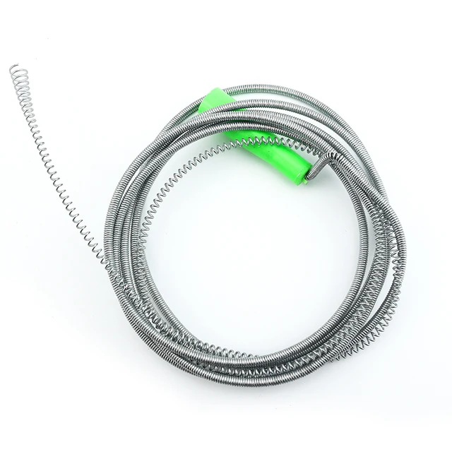 5 meter extension spring drain cleaner wire drain snake compression spring drain pipe cleaner - Drain Pipe Cleaner 5 meter extension spring drain cleaner wire drain snake compression spring drain pipe cleaner - Drain Pipe Cleaner