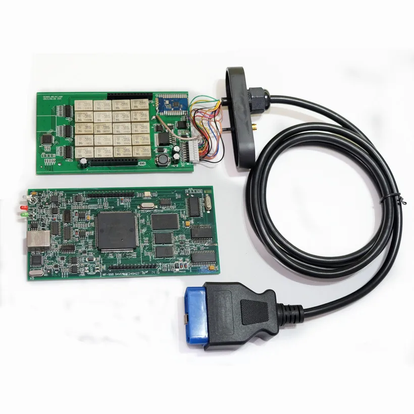 Золото TCS CDP с bluetooth + OKI чип 2015 R1 новые Pro полный комплект 8 автомобилей кабели Авто