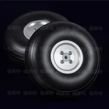 1 пара Sky-Fly RC модель PU колеса с алюминиевой ступицей мульти-размер от 1 до 8,5"