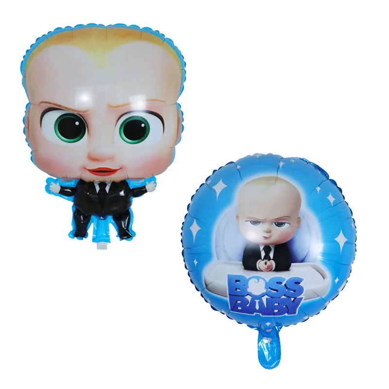 10/20/50 шт новый фильм Boss baby Фольга воздушные шары День рождения украшения Globos