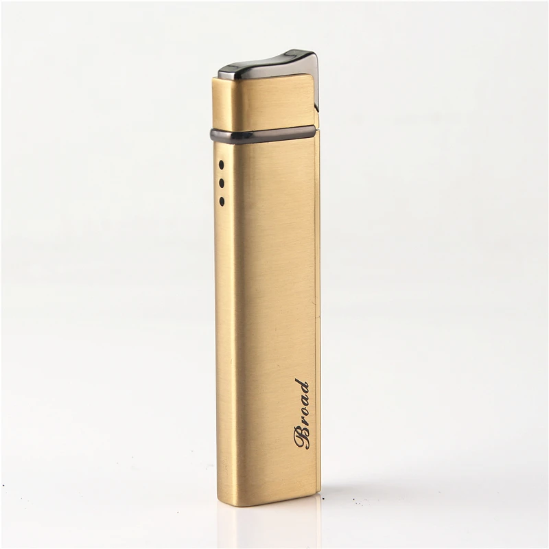 

Cigarette Accessories Butano Gas Lighters Of Simple Metal Fashion Delgado Forms Bd -262 Torch Lighter Cigar Wind -proof