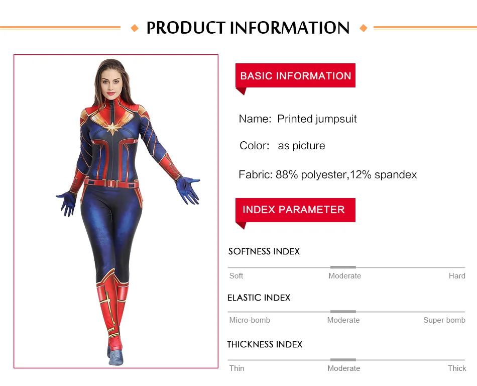 NADANBAO Carol костюм кары Дэнверс косплей Капитан 3D супер герой боди Пурим Carvinal костюмы для женщин плюс размер Комбинезоны