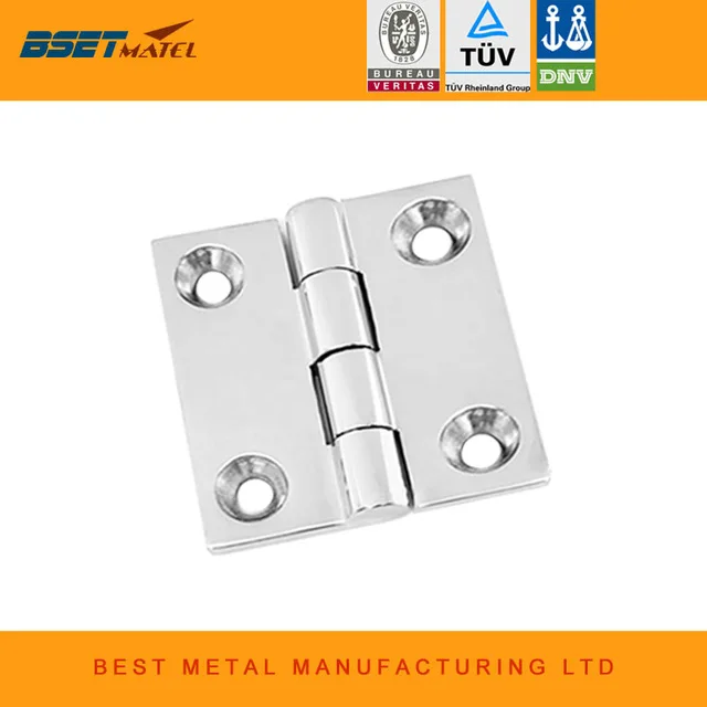 

BSET MATEL Heavy Duty SS 316 marine grade 2inch 50*50mm cast Boat Caravan RV Deck Cabinet Drawer Door Strap Butt Hinge Hardware