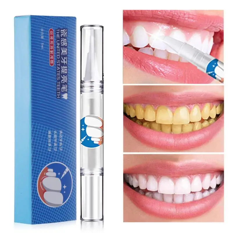 Interdental brush care brightening pen Teeth Whitening Gel Pen Quick