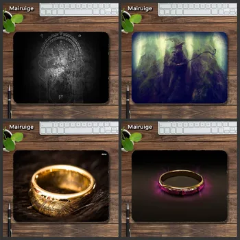 

Mairuige 100% New Orignal Mousepad The Lord of The Rings Pattern Computer Mouse Pad 25x29x2MM Non-Skid Rubber Pad Mousepads