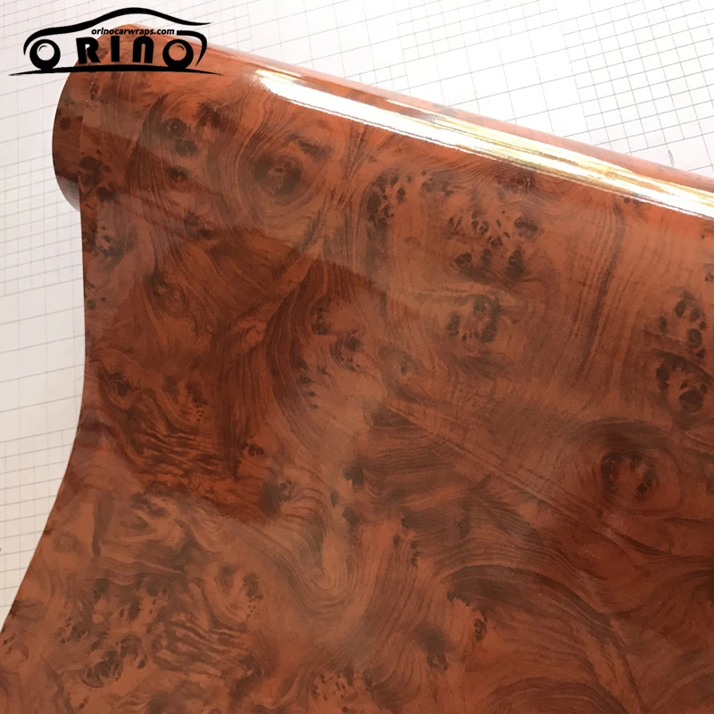 Wood Grain Vinyl Film Sticker-4