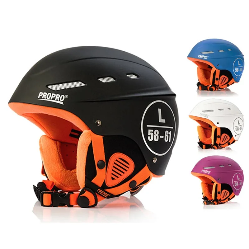 Brand PROPRO Sport Helmet ABS + EPS Outdoor skiing skating Men women Winter Warm Breathable