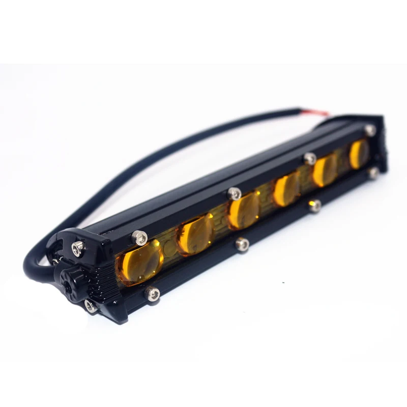 

7inch 30W Car LED Work Light Bar White Lemon Yellow universal for niva Offroad 4x4 JEEP SUV ATV Motorcycle fog Lamp DC 12V 24V