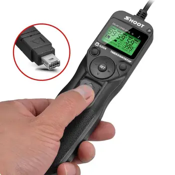 

Shoot Timer Remote Control Shutter Release Cable Intervalometer for Nikon D750 D7100 D7000 D5100 D5200 D5000 D90 D3200 D3100 D90