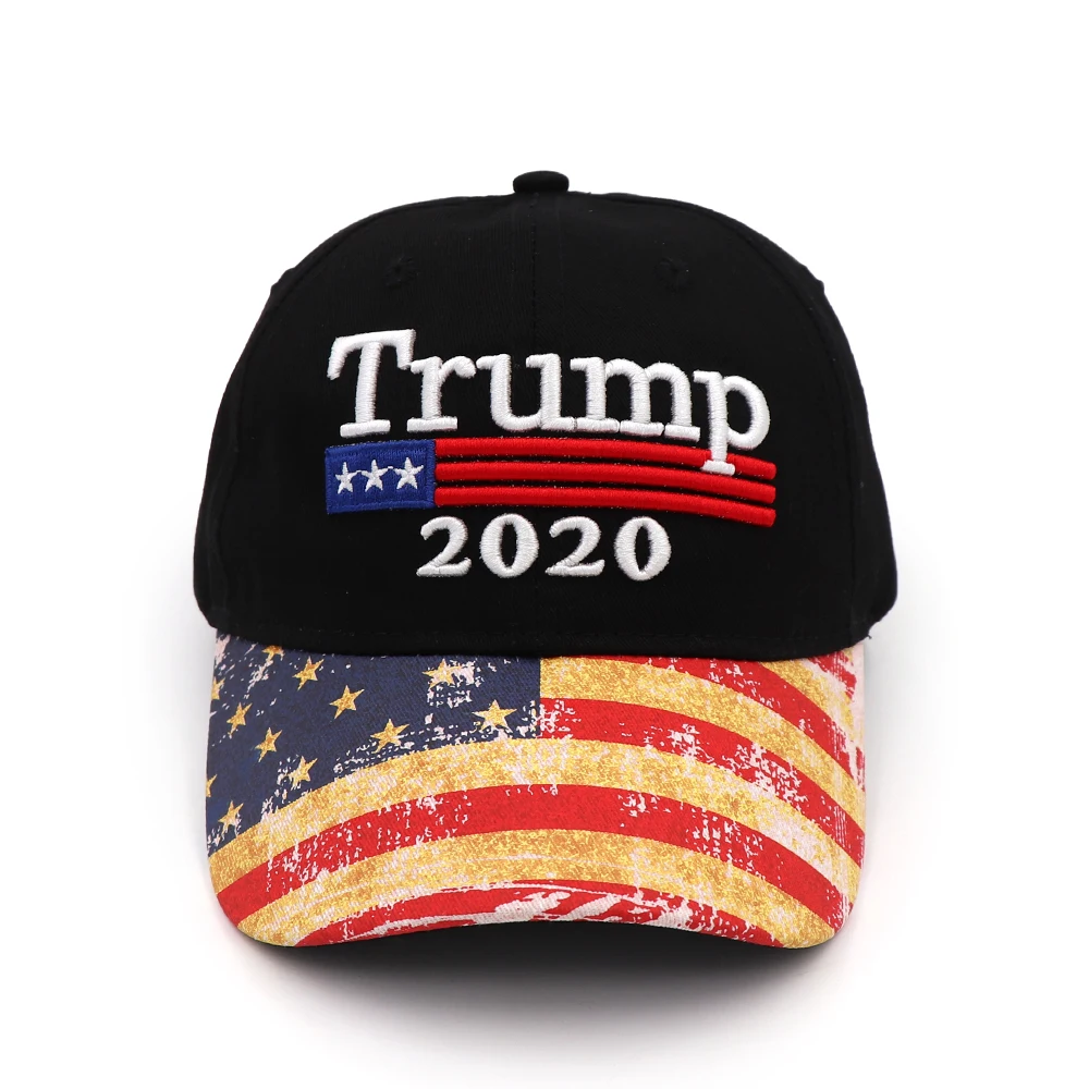 Дональд Трамп,, кепка, флаг США, MAGA, бейсболка, s, Make America Great agne, Snapback, шапка-президент, 3D вышивка, черная