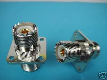 

50x UHF Female to UHF Female SO-239 Coupler Adapter UF1
