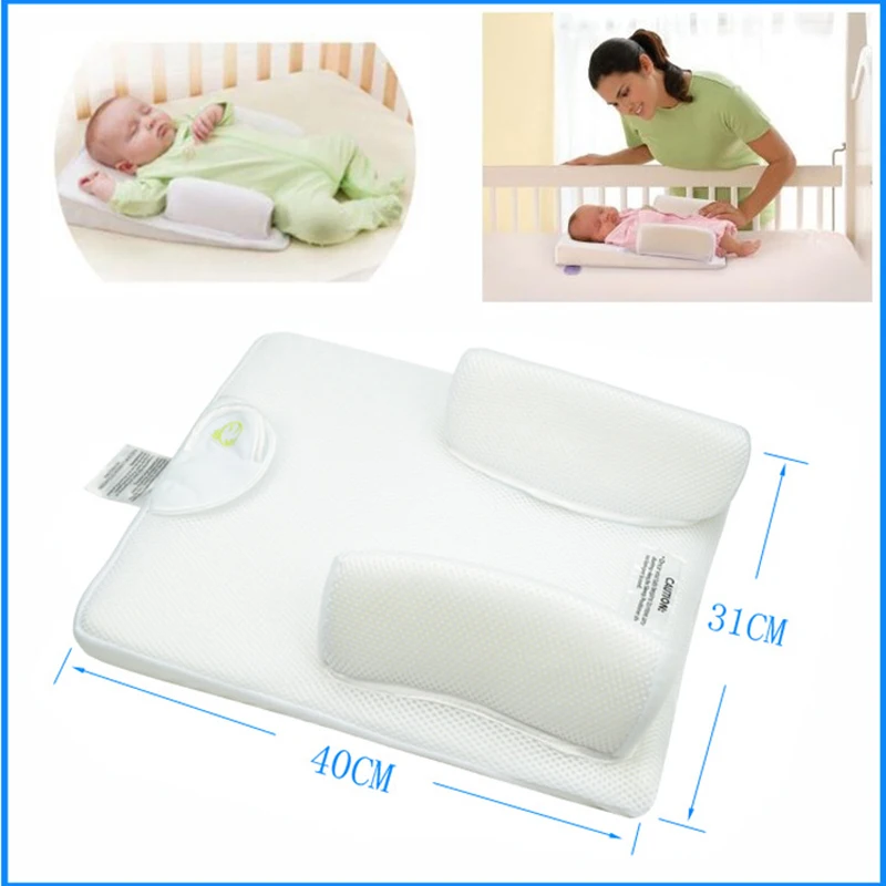 Baby Infant Newborn Anti Roll Pillow Ultimate Sleep Positioner System