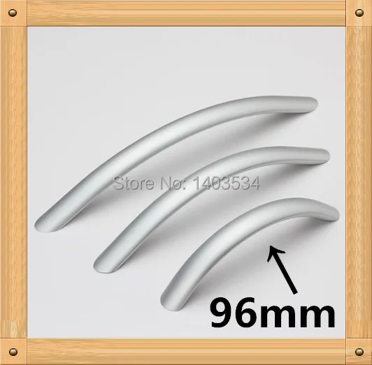 Cheap Hole Pitch 96mm Space aluminum handle Kitchen Furniture pulls wardrobe handle drawer handle Cheap Hole Pitch 96mm Space aluminum handle Kitchen Furniture pulls wardrobe handle drawer handle