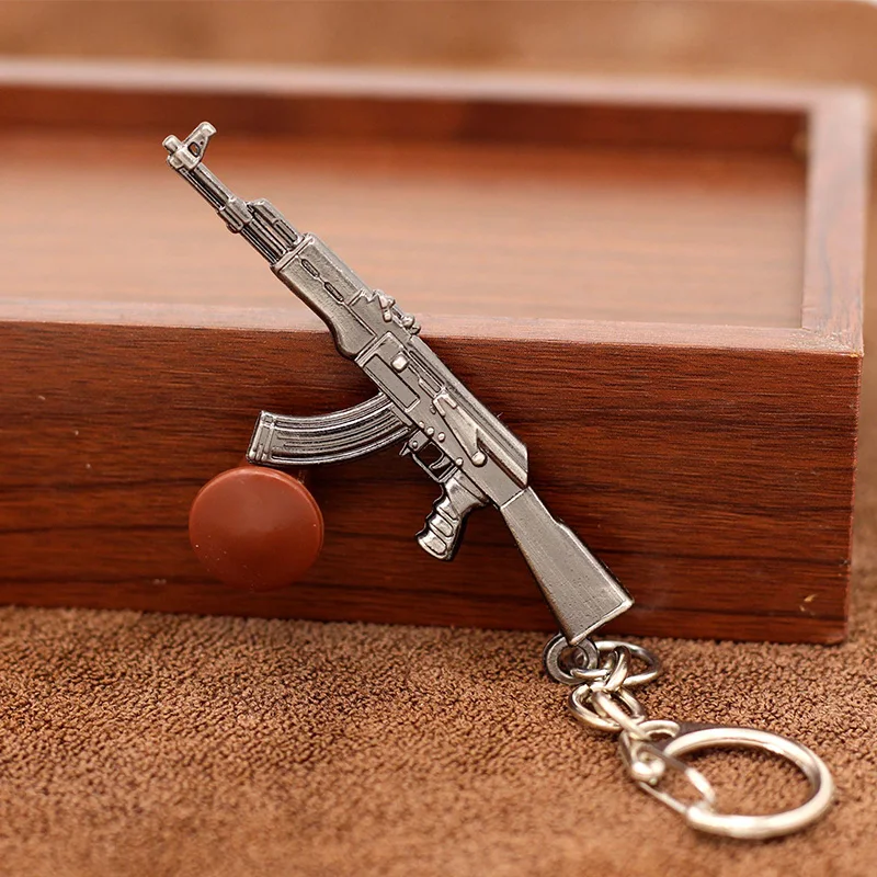 Новинка PUBG кадров в секунду игры брелок Counter Strike пистолет AK47 снайперский оружие