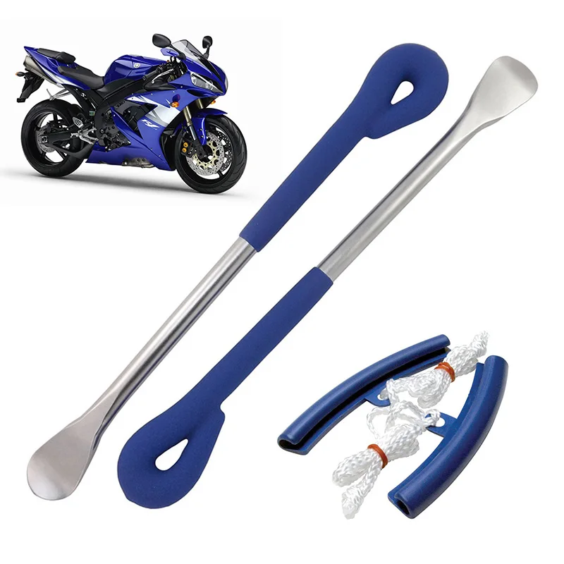 

Carbon Steel Tire Iron Set Spoon Type Motorcycle Tyre Repair Core Tools with Cover Auto Accessories Car Tire Repair Tools Parts