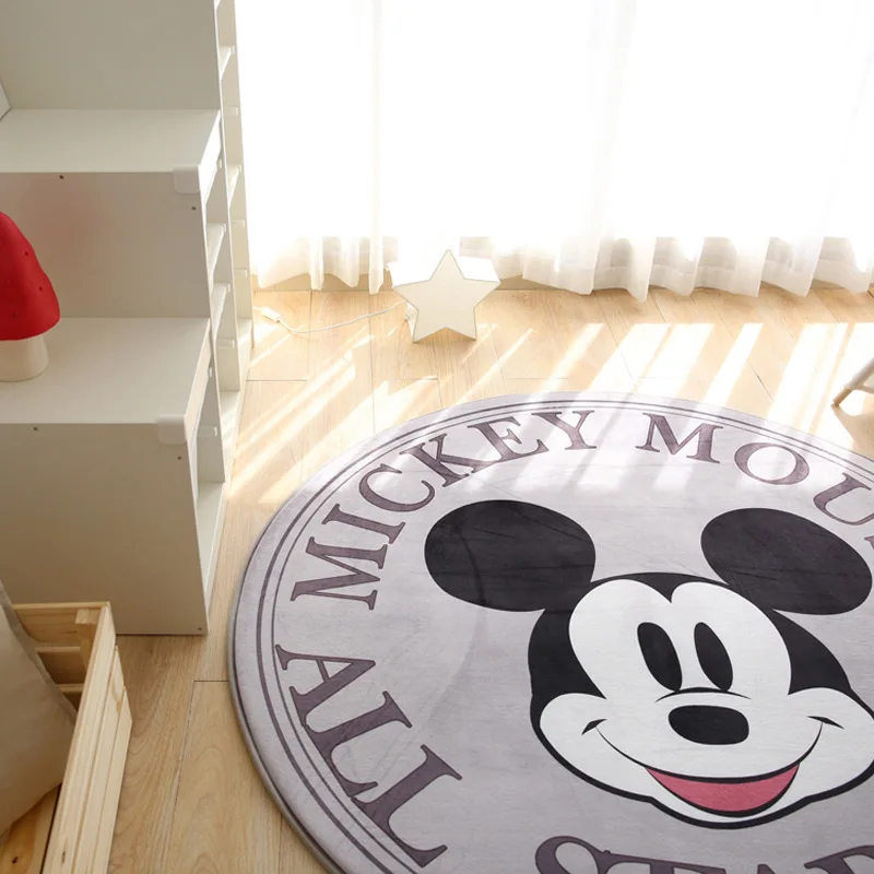 Disney Mickey Minnie Mouse Rug Child Baby Crawling Game Mat Carpet Indoor Welcome Soft Four Season children Mat blanket gift