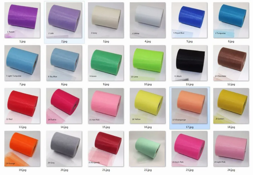 6 Inch 100 Yards High Quality Colorful Tulle Roll GirlsTutu Skirt Tulle Fabric Spool Party Birthday Wedding Wedding Decoration