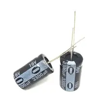 ¡De alta calidad! 30 unids/lote 3300 uF 16 V condensador electrolítico 16 V 3300 uF 13x20mm de aluminio kapasitor elektrolit ic.