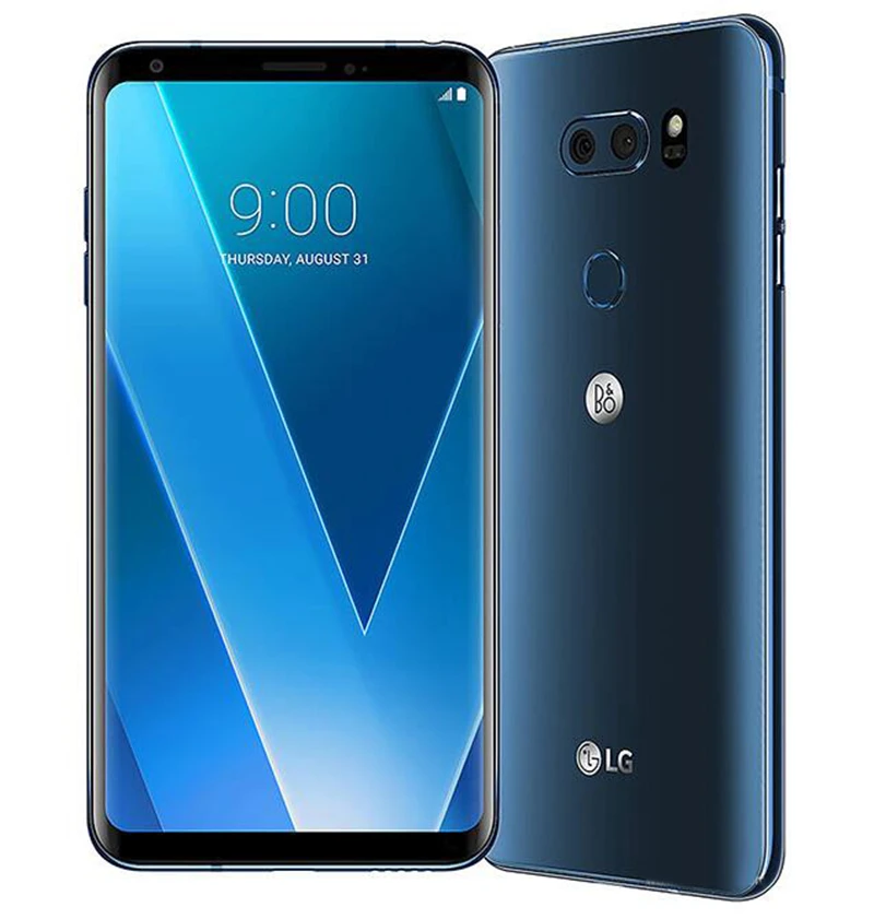 LG V30+ Dual H930DS разблокированный GSM 4G LTE Android Dual Sim Восьмиядерный ОЗУ 4 Гб ПЗУ 128 ГБ 6,0 дюйма 16 МП и 13 МП сотовый телефон NFC