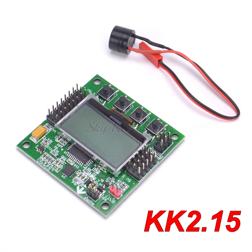 KK2.1.5 KK 2 15 LCD Multirotor Flight Control Board для KK2 6050MPU 644PA F450 F550 FPV RC Racing Drone|Детали и аксессуары| |