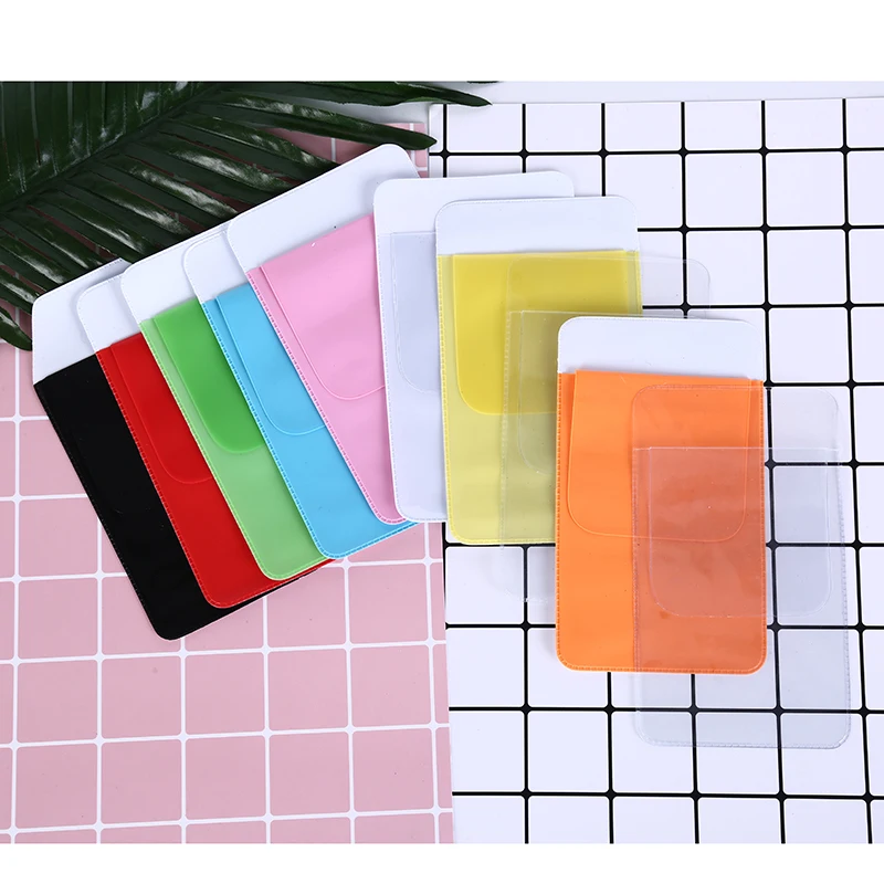 

Scrub Transparent Card Bag PVC Material Pen Bag Practical Inserted Leak-Proof Supplies