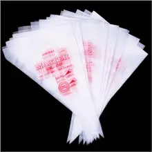 100 шт. одноразовый мешок для теста Обледенение Трубопроводы Торт Кондитерские изделия кекс украшения сумки Fondant торт крем Кондитерские Совет Инструмент выпечки торта