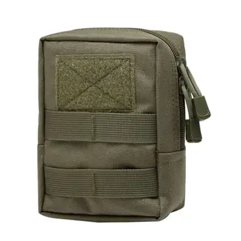 

1000D Outdoor Military Tactical Waist Bag Multifunctional EDC Molle Tool Zipper Waist Packbag Durable Belt Pouch Bags