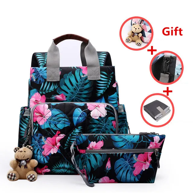 1 Подгузник рюкзак Bolsas Maternidade сумка для ребенка ходунки Детские интимные аксессуары кормящих изменение сумки Bolsa - Цвет: 1