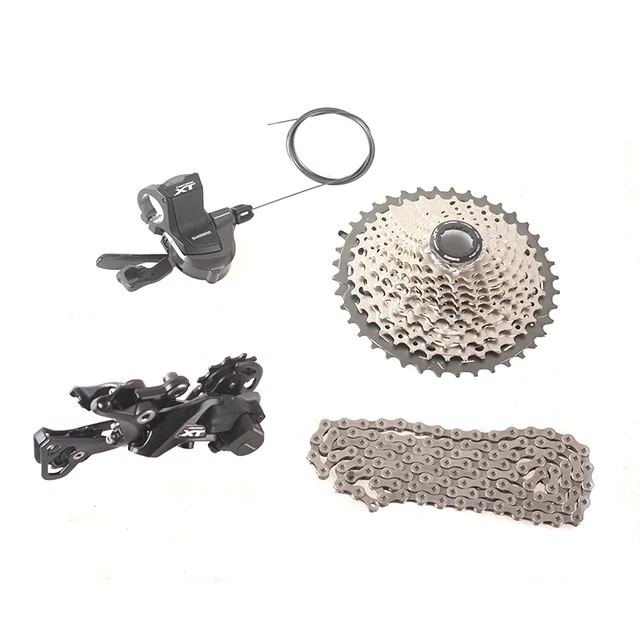 Cheap SHIMANO XT M8000 1x11 11S Speed Groupset Drivertrain MTB Mountain Bike Contains Shift Lever & Rear Dearilleur & Cassette & Chain