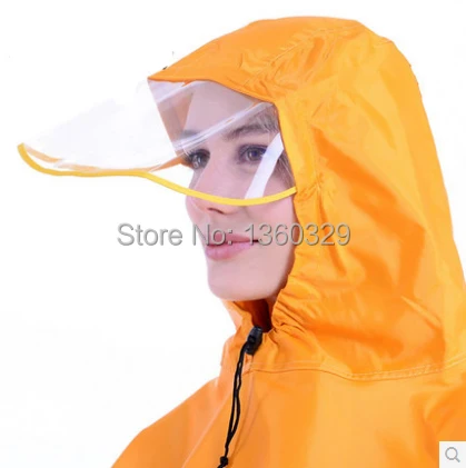 

Fashion burberry_ men Womens Long Raincoats Yellow Single Motorcycle Poncho Women Plus Size Red Cloak Thickening Large Hat Brim