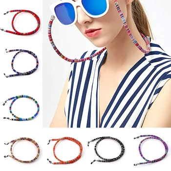 

6mm Wide 1Pc Cotton Eyewear Spectacle Sunglasses Neck String Cord Glasses Chain Strap Retro Anti Slip Eyeglasses Cord