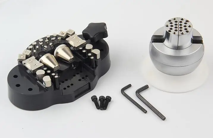 Skup Bezpłatny statek nowy Mini blok piłka z akcesoriami grawerowanie ustawienie dt blok piłka Vice z pełnym wyposażeniem biżuteria toosl sprzęt