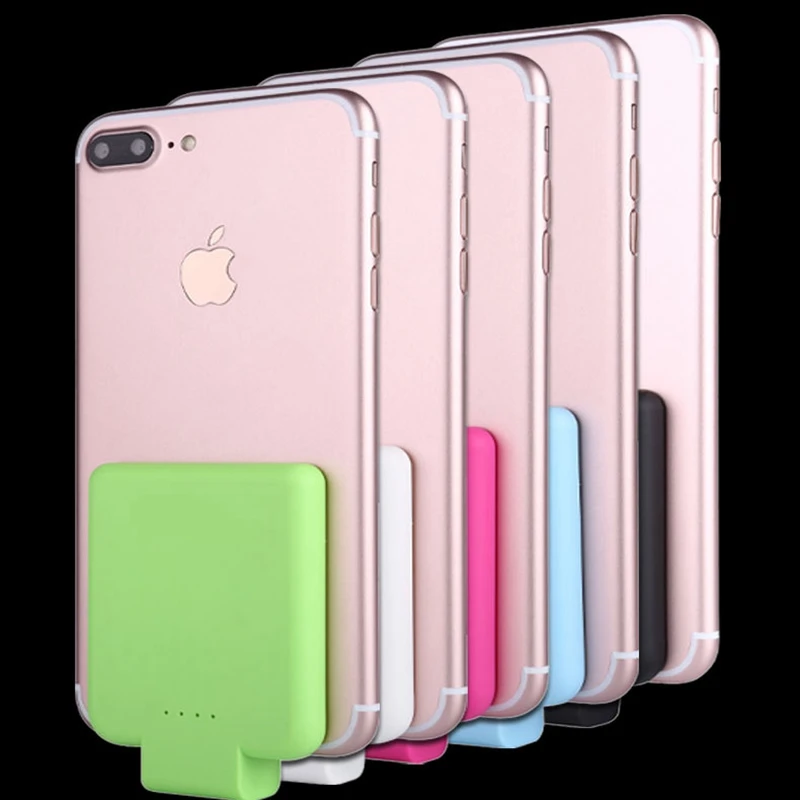 imágenes para Portátil mini-clip de la Batería de Litio Recargable de 2200 mah para el teléfono de Apple Carga Rápida Cargador de la Cubierta con cuatro colores imágenes para Portátil mini-clip de la Batería de Litio Recargable de 2200 mah para el teléfono de Apple Carga Rápida Cargador de la Cubierta con cuatro colores