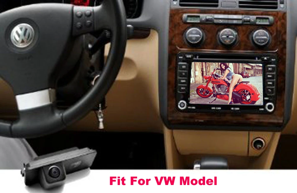 Автомобильная камера заднего вида для VW GOLF V GOLF 5 SCIROCCO EOS LUPO PASSAT CC POLO(2 клетки) PHAETON BEETLE SEAT VARIANT