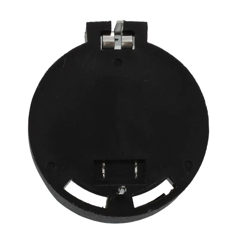 10pcs Black Round Button Battery Holder Case for CR2032 2016 2025                                                             #8