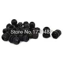 Нейлон PG13.5 M18 6-11 мм для детей возрастом от 5 до 10 мм разъем для провода водонепроницаемый кабельный сальник 18 шт