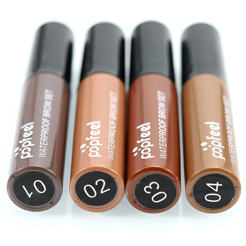 New Top Eyebrow Enhancer Cream Easy to Wear Waterproof Brow Set Natural EyeBrows Cosmetics Beauty Tools Women Make Up 4 Colors New Top Eyebrow Enhancer Cream Easy to Wear Waterproof Brow Set Natural EyeBrows Cosmetics Beauty Tools Women Make Up 4 Colors