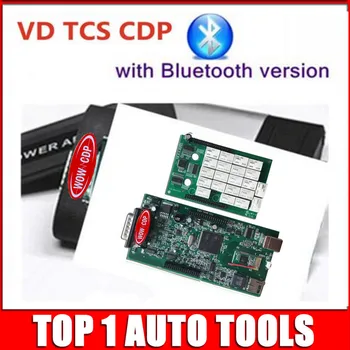 

10pcs/Lot 2014 R2 R3 VD TCS CDP pro plus Free activation new vci with bluetooth scanner LED 3 IN1 Carton Box 2015 R1 R3 DHL free