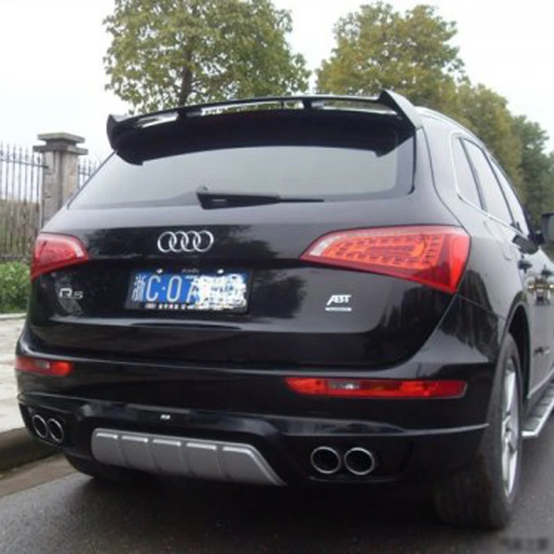 Углеродное волокно Q5 ABT Style задний багажник спойлер крыло для Audi Q5 спойлер 2009~ 2013