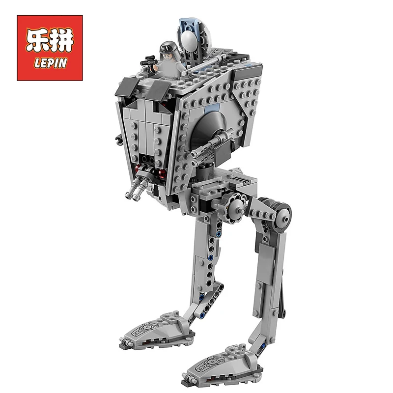 

Lepin 05066 Star Plan Wars Imperial AT-ST Walker Bricks Set Compatible Legoing Building Blocks Starwars 75153 Toys for Children