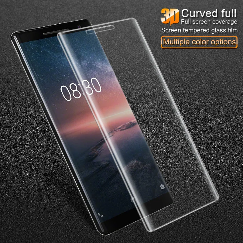Стекло для Nokia 8 sirocco стекло Imak 3D изогнутое Закаленное Защитная пленка полное