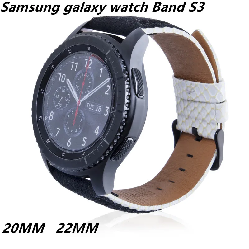 Кожаный ремешок для Samsung Gear S3 / S2 42 мм/46 мм Frontier классический спортивный часов Bip