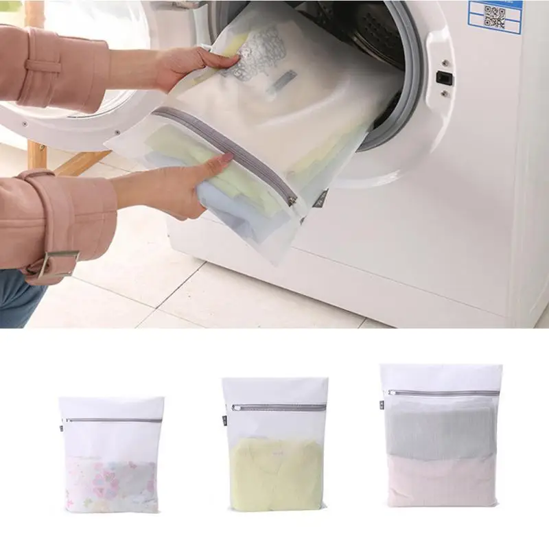 

Clothes Bra Underwear Washing Bag Laundry Bag Mesh Net Wash Pouch Laundry Basket For Washing Machine Storage Bag Washer