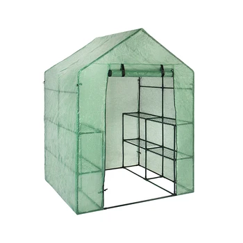 

Portable Plastic Garden Greenhouse Cover Not Include Shelf For 2 Layer Mini Walk In Greenhouse Outdoor