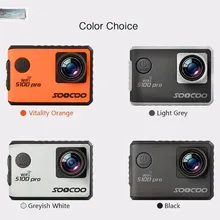 SOOCOO S100 Pro Voice Control wifi 4K Экшн-камера 2,0 сенсорный экран с гироскопом и пультом дистанционного управления 20MP s100pro