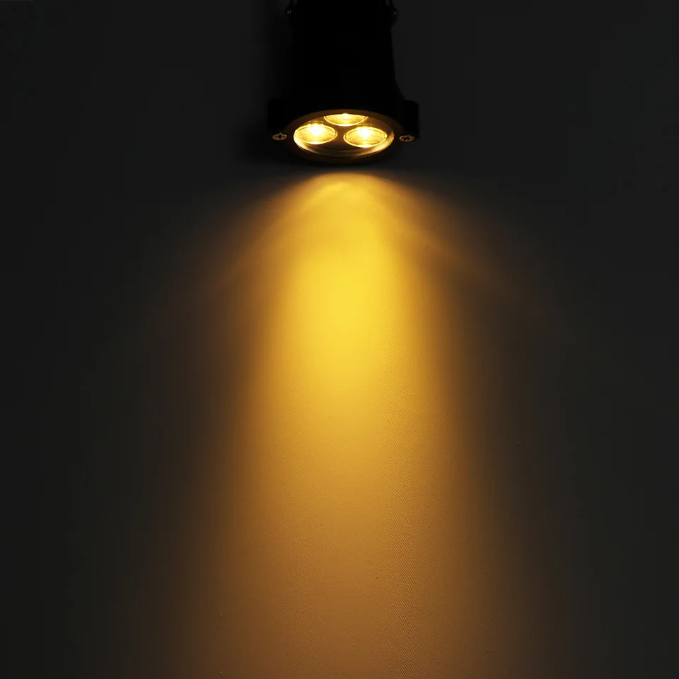 LemonBest 9 Вт светодиодный садовые фонари Уличные Водонепроницаемый IP65 пейзаж светодиодный свет 12 V 110 V 220 V Светодиодные пятно лампы наружного освещения со стержнем - Испускаемый цвет: Тёплый белый